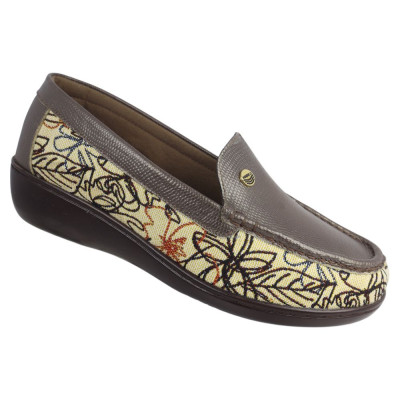 Romulo Casual Cuero Textil Bronciny Mujer Talla 37 Ref 3791 